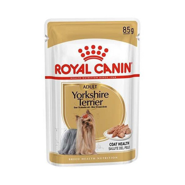Влажный корм Royal Canin Yorkshire Terrier Adult для йоркширского терьера, 85 г