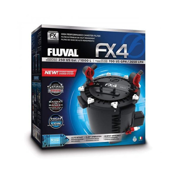 Внешний фильтр Hagen Fluval FX4 для аквариума до 1000 л