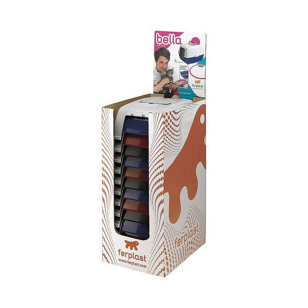 Закрытый туалет Ferplast Toilet Home Bella Pal Box для кошек