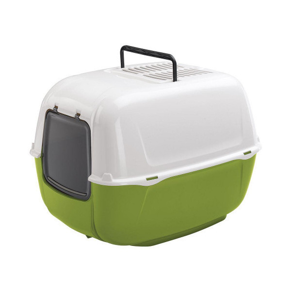 Закрытый туалет Ferplast Toilet Home Prima для кошек из пластика