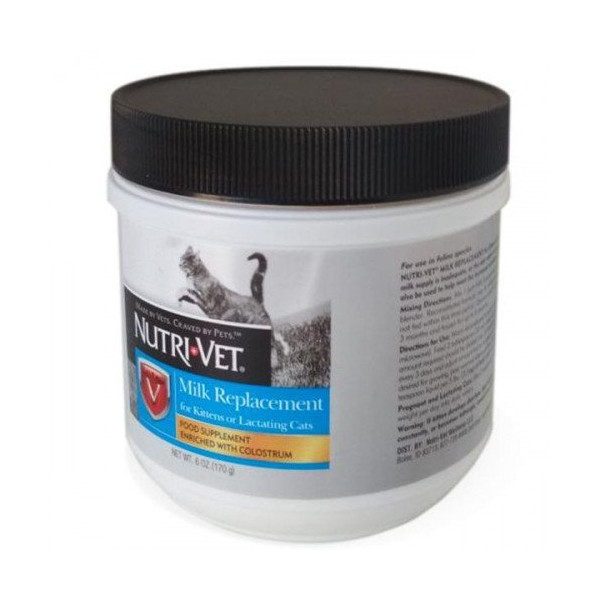 Заменитель кошачьего молока Nutri-Vet Kitten Milk для котят от 0 до 2 мес, 170 г